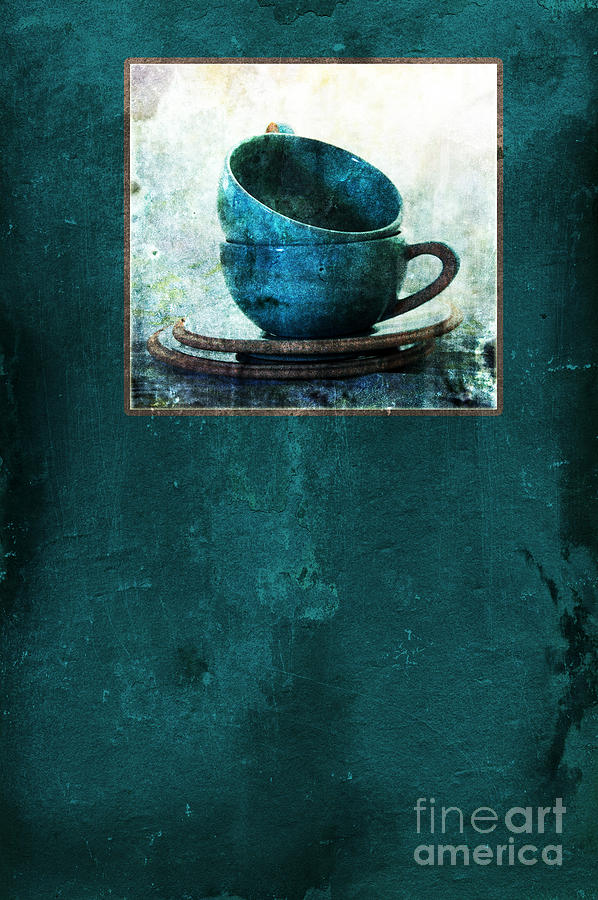 Turquoise Cups Photograph by Randi Grace Nilsberg