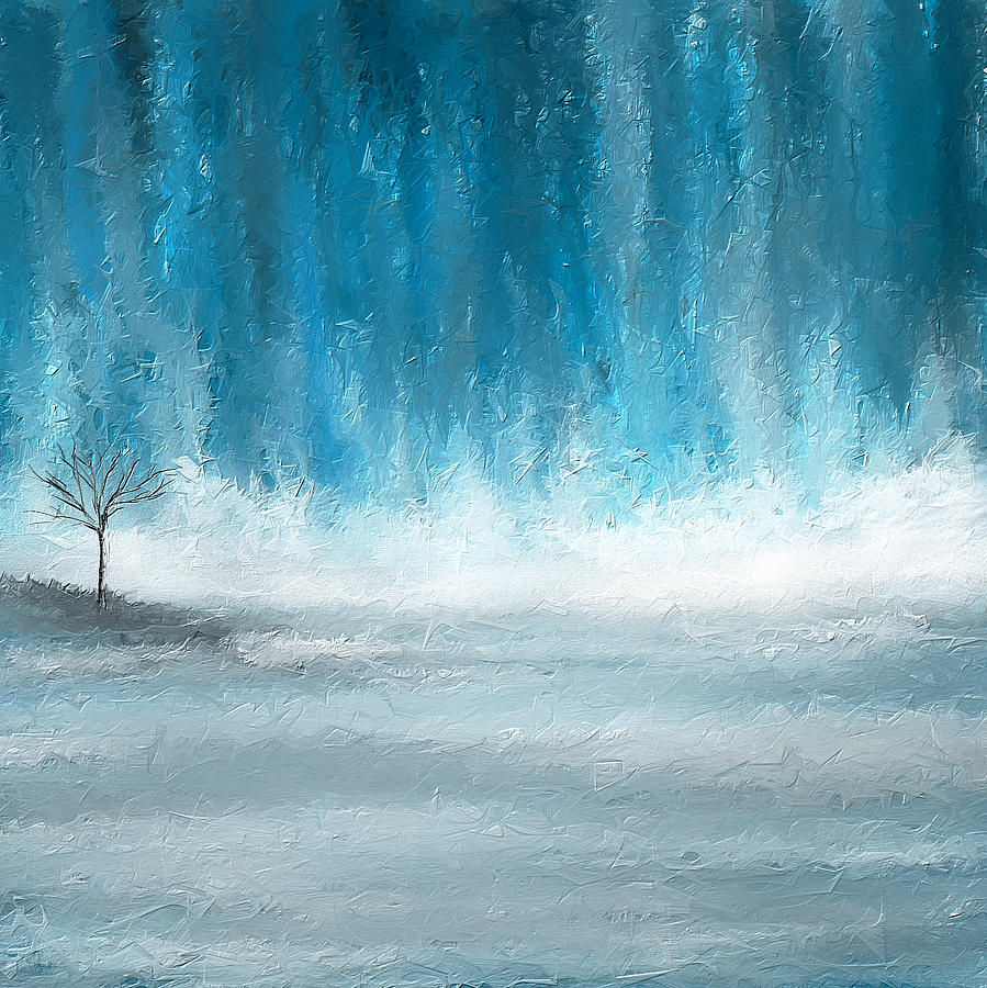 Turquoise Memories Painting by Lourry Legarde