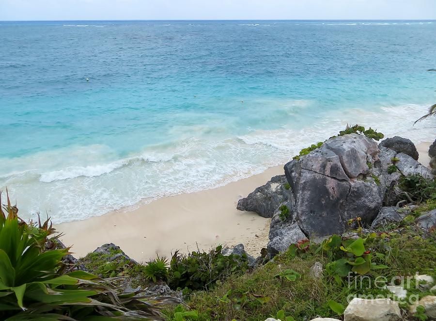 Turquoise Tulum Photograph by Tim Townsend