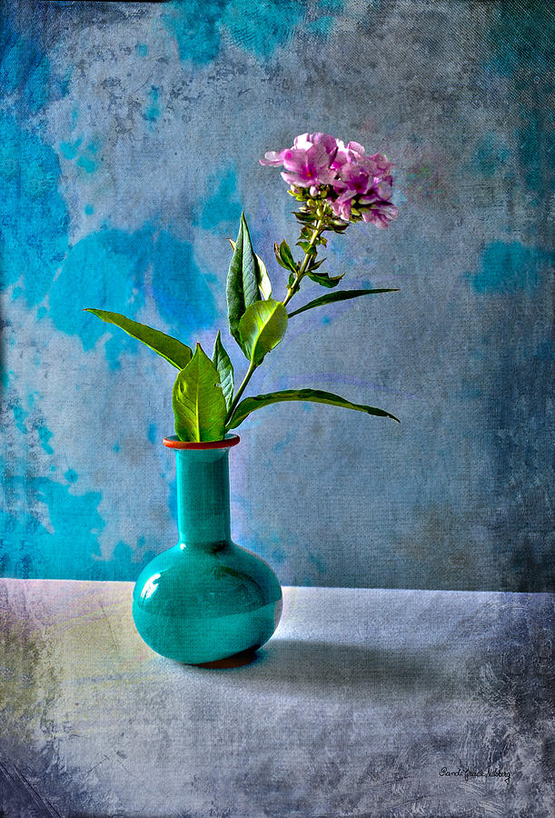 Turquoise Vase Photograph by Randi Grace Nilsberg