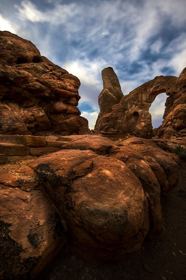 Turret  Arch Arches national Park  Photograph by Gary Warnimont