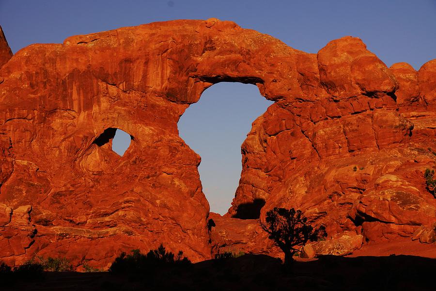 Turret Arch At Dawn Photograph