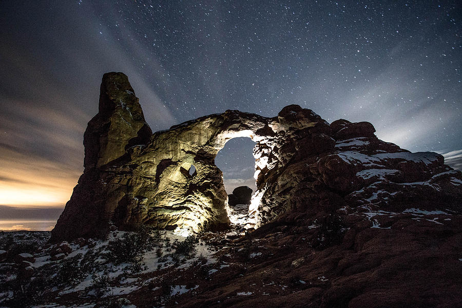 Nature Photograph - Turret Arch by Dean Chytraus