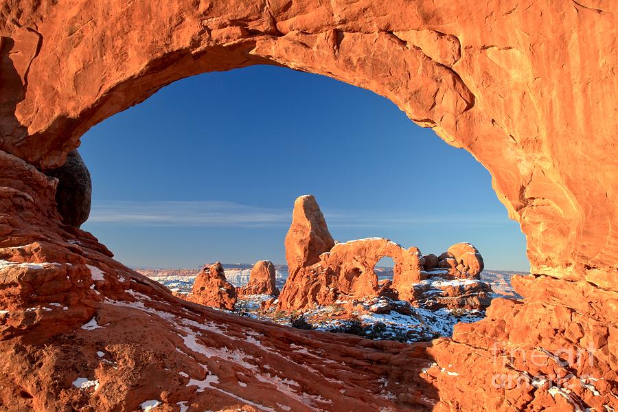 Turret Arch Frame Photograph by Adam Jewell