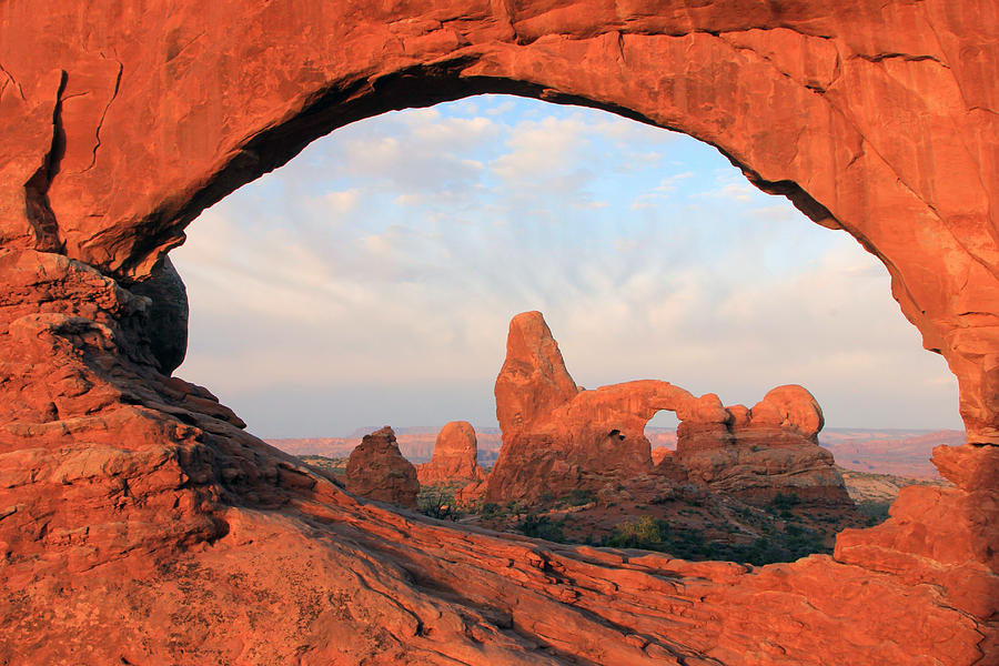 Arches National Park Photograph - Turret Arch from the North Window by Wasatch Light