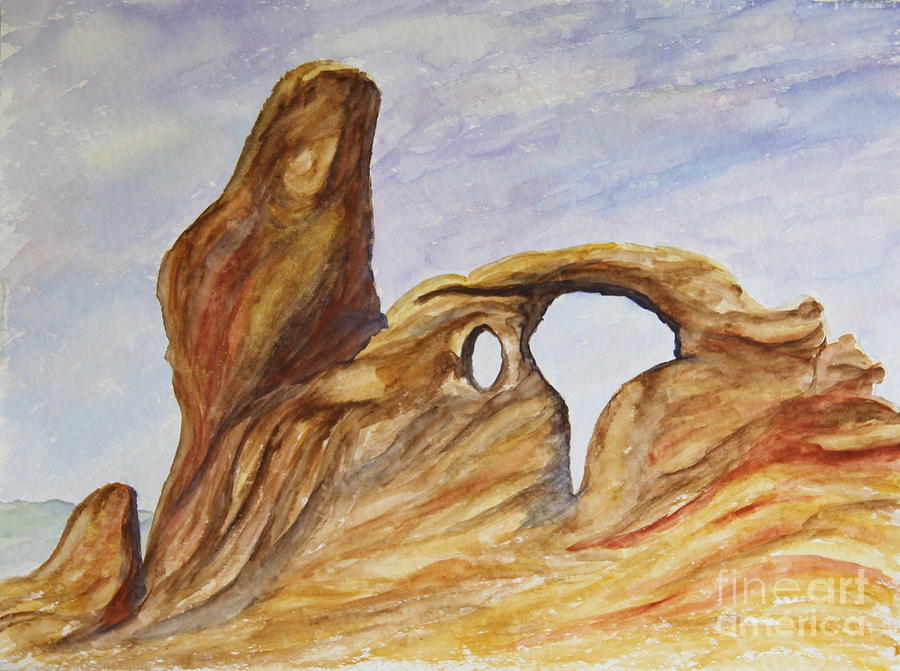 Nature Painting - Turret Arch II by Christiane Schulze Art And Photography