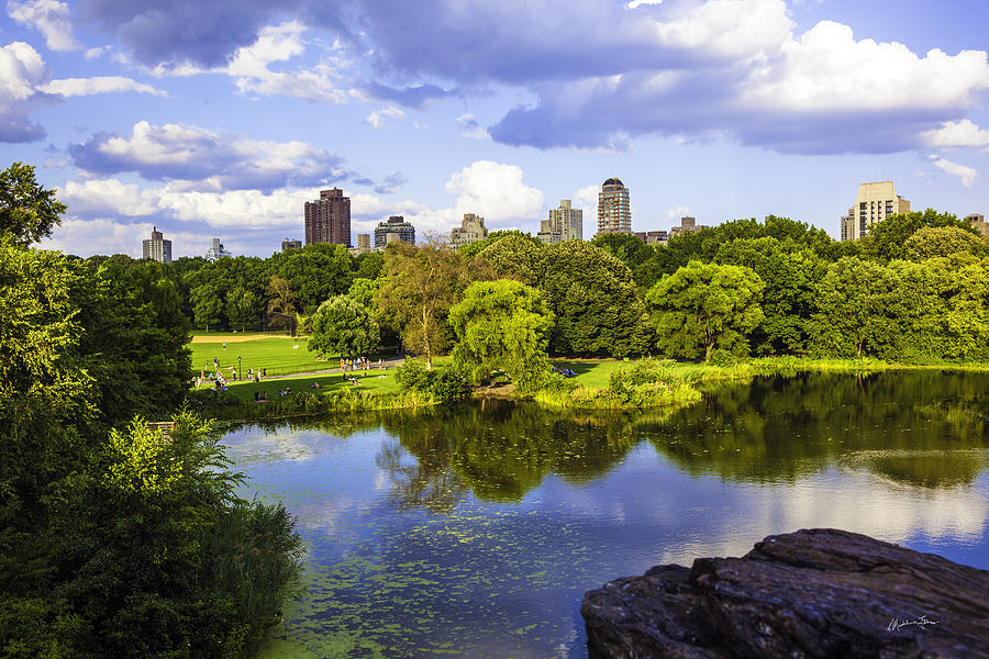 Vista Rock View 2  - Central Park, NY Photograph by Madeline Ellis