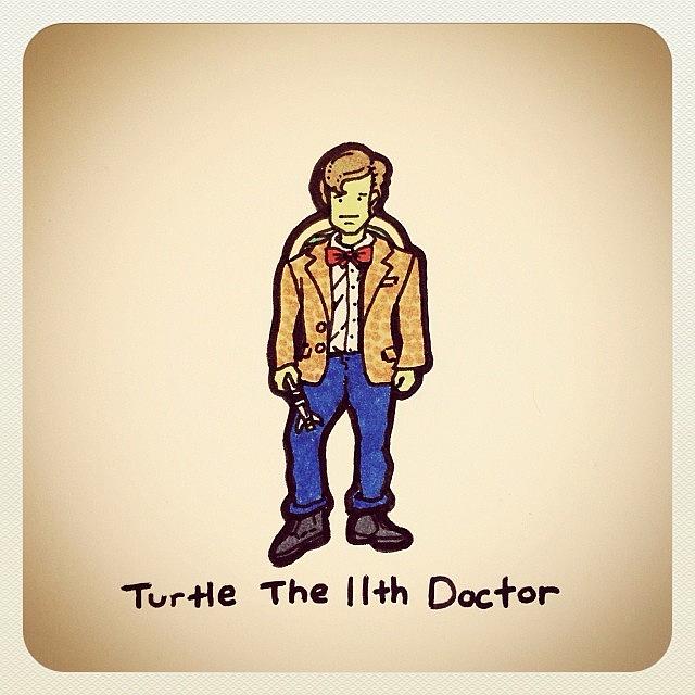 Turtle The 11th Doctor Photograph by Turtle Wayne