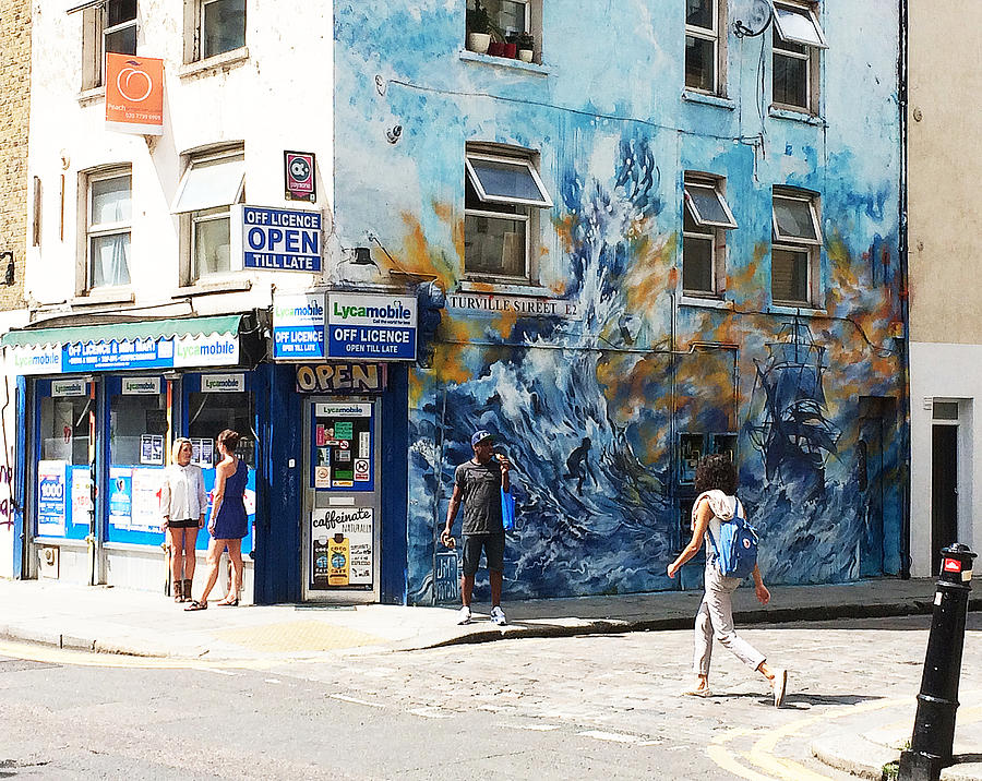 Turville Street Corner Art Photograph by David Resnikoff - Fine Art America