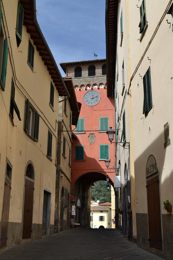 Tuscan Clock Tower. Photograph by Terence Davis