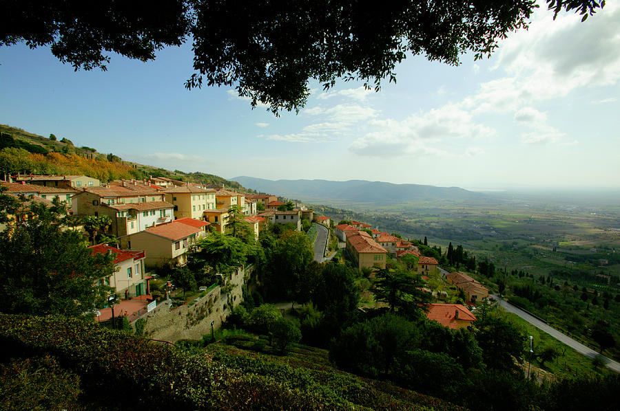 Tuscan Hillside Photograph by John Galbo