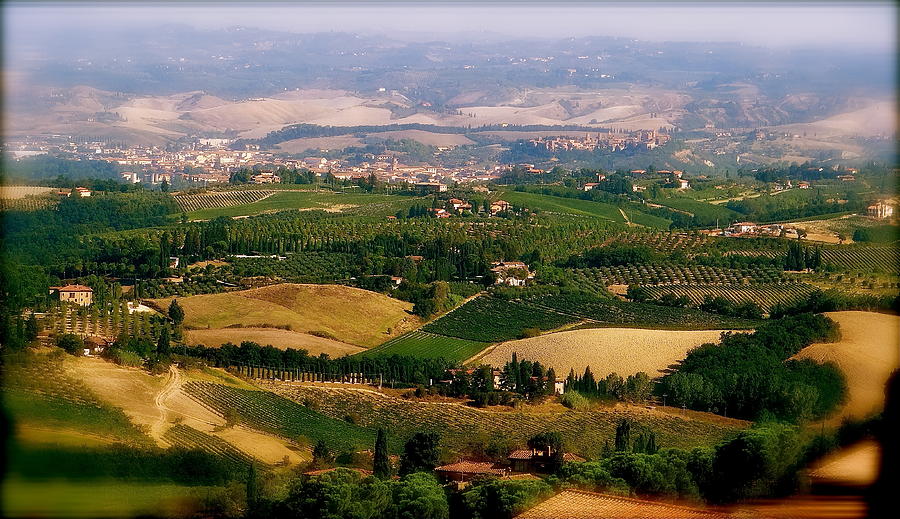 Tuscan Landscape Photograph by Ira Shander