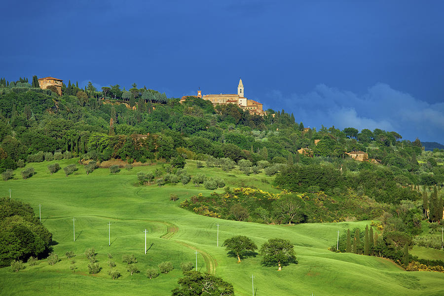 Tuscan Landscape Photograph by Mammuth