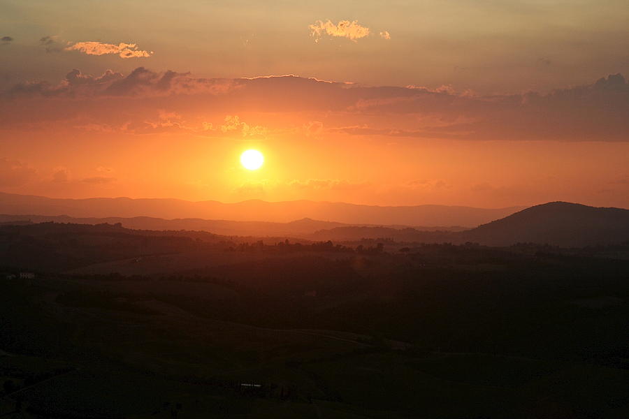 Tuscan Sunset Photograph by Catia Juliana