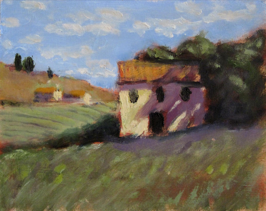 Tuscan Tyrrany Painting by David Zimmerman