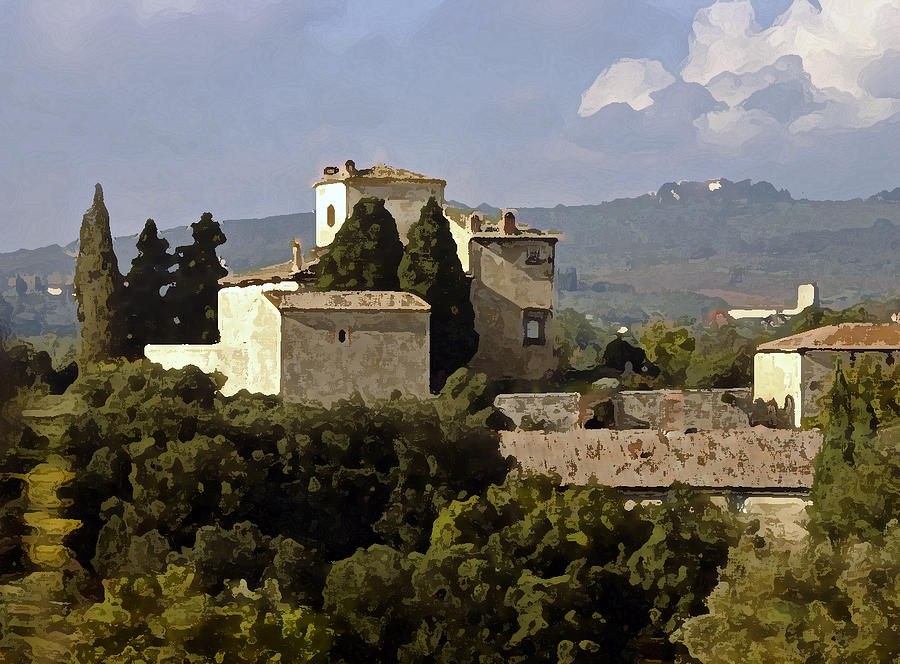 Tuscany Buildings Photograph by Michael Riley - Fine Art America