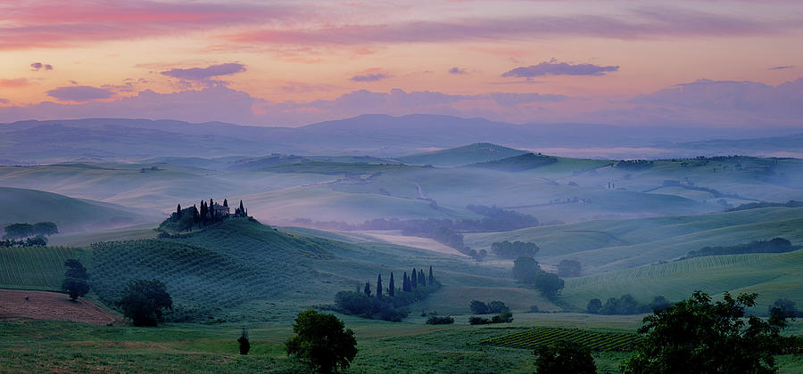 Tuscany Dawn Photograph by Paul Bruins Photography