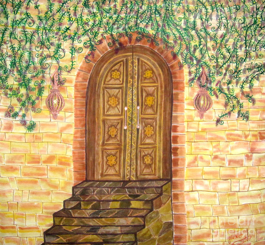 Tuscany Door Painting