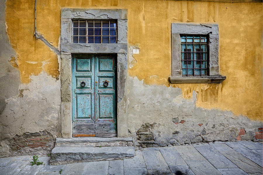 Tuscany entrance Cortona #1 Photograph by Al Hurley