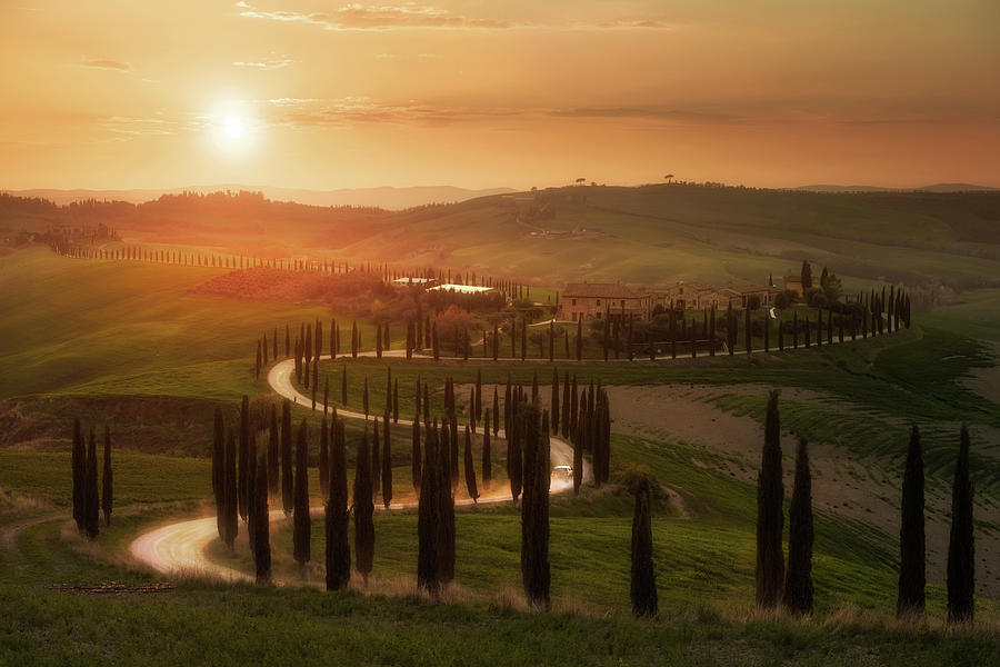 Tuscany Evening Photograph by Rostovskiy Anton