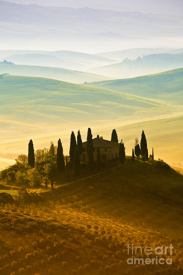 Landscape Photograph - Tuscany by Patrick Frischknecht