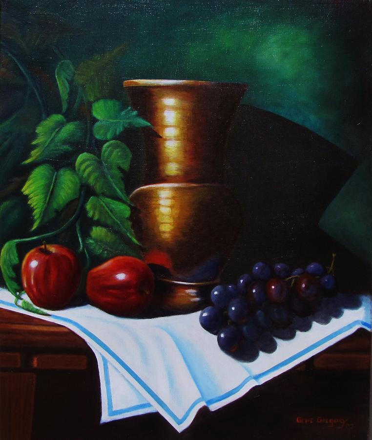 Tuscany Still Life Painting by Gene Gregory