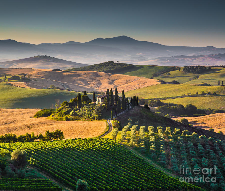 Tuscany Sunrise Photograph By Jr Photography Fine Art America