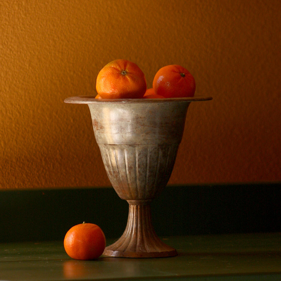 Juice Photograph - Tuscany Tangerines by Art Block Collections