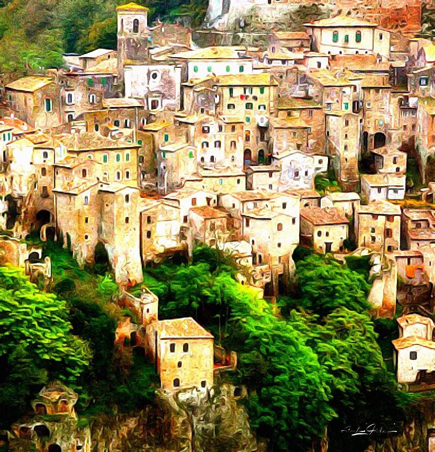 Landscape Digital Art - Tuscany Tuscany Tuscany by Frank Jackson