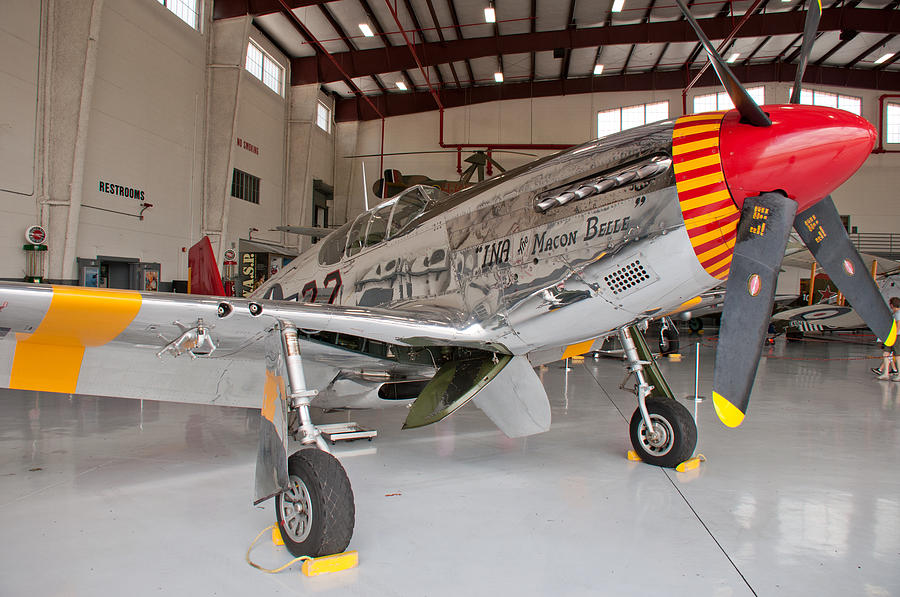 Tuskegee Airman P51-C Red-tail Photograph by John Black