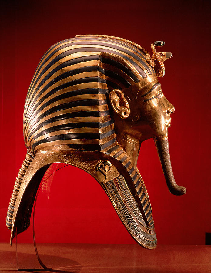 Tutankhamun Death Mask Photograph by Brian Brake