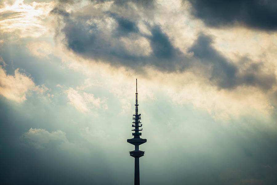Tv Tower In Hamburg Photograph by Ingo Jezierski Tv Tower In Hamburg Photograph by Ingo Jezierski