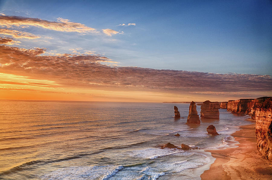 Twelve Apostles, Port Campbell National Photograph by Drrave