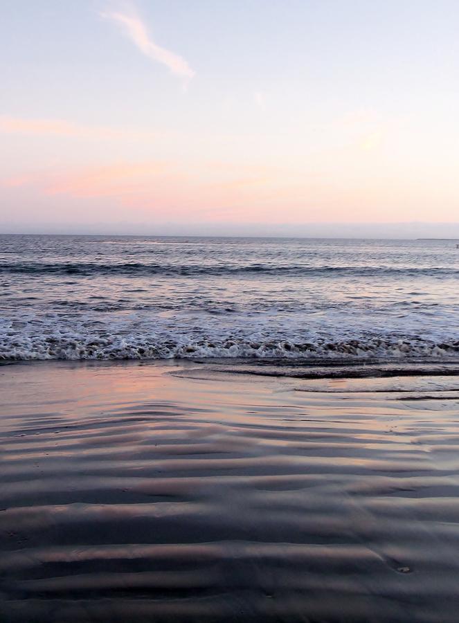 Twighlight's Pink Shore Photograph by Jan Moore - Fine Art America