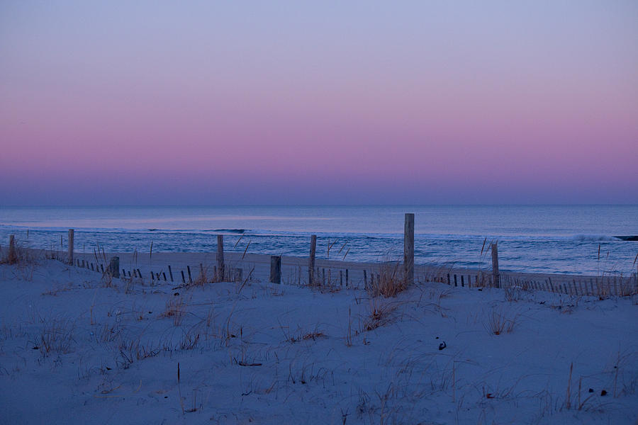 Twilight at Island Beach Photograph by Kristia Adams