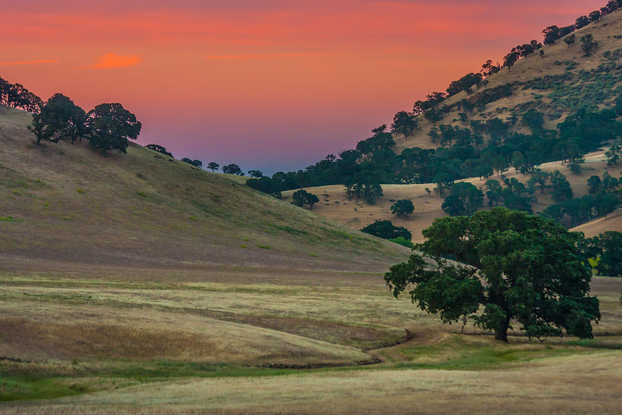 Twilight at Round Valley Photograph by Marc Crumpler