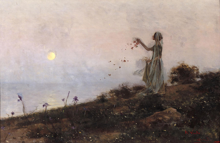 Twilight Painting by Joan Brull i Vinyoles