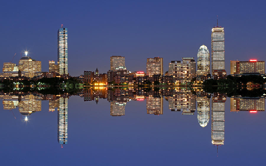 Boston Photograph - Twilight by Juergen Roth