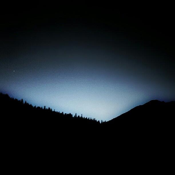 Mountain Photograph - Twilight by Kristen Lyles