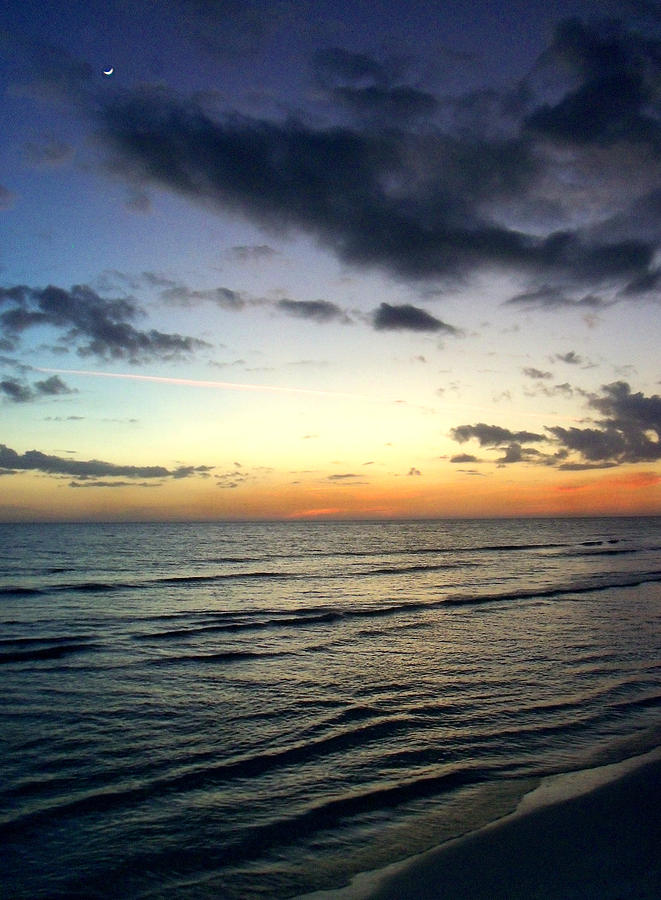 Sunset Photograph - Twilight on Siesta Key by Kathleen Mroz