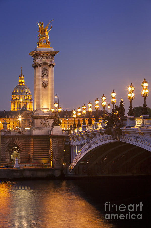 Twilight - Pont Alexandre IIi Photograph