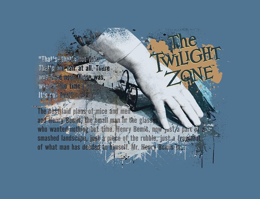 Science Fiction Digital Art - Twilight Zone - Henry Bemis by Brand A