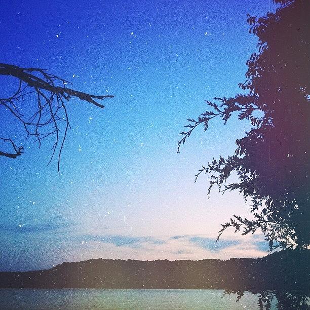Summer Photograph - Twilight...dale Hollow Lake, Ky by Amber Flowers