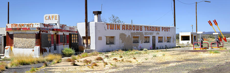 Twin Arrows Trading Post Photograph by Mike McGlothlen