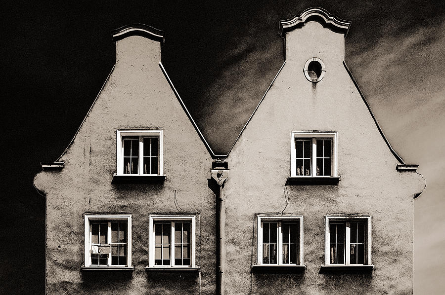 Twin houses Photograph by Arkady Kunysz