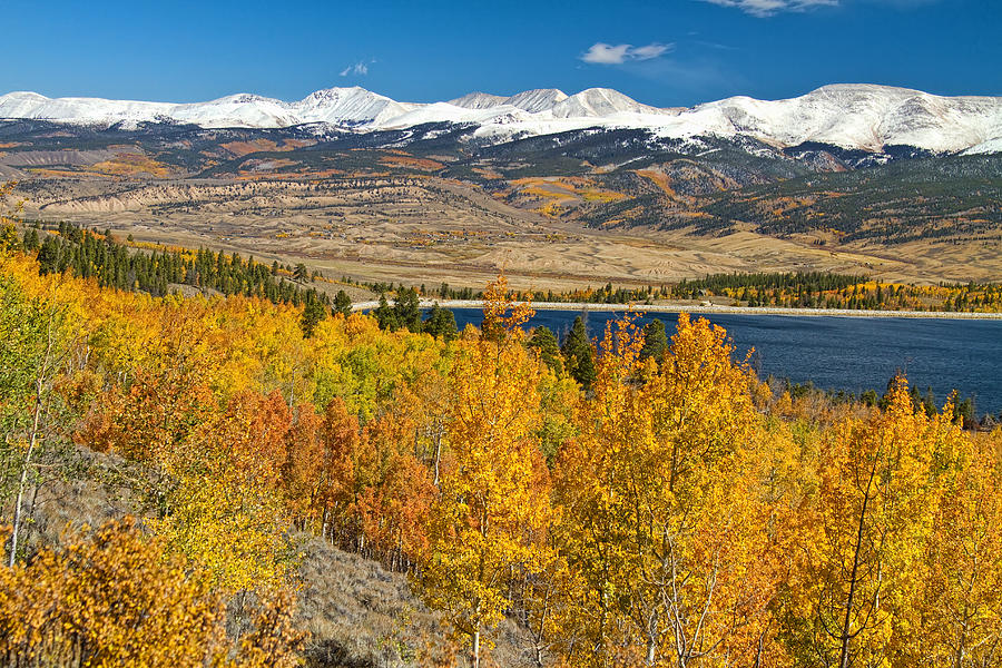 Twin Lakes Colorado Autumn Landscape Photograph by James BO Insogna