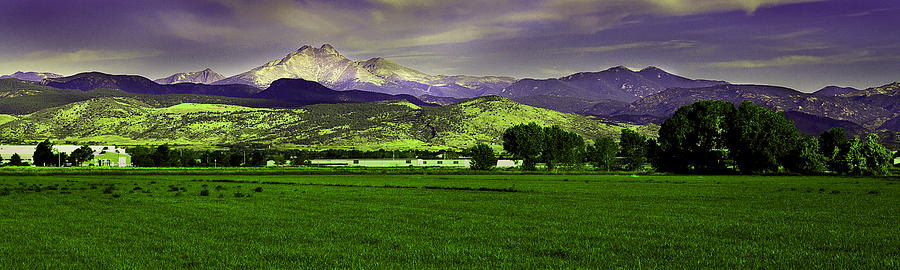 Twin Peaks Colorado Photograph by Gray  Artus