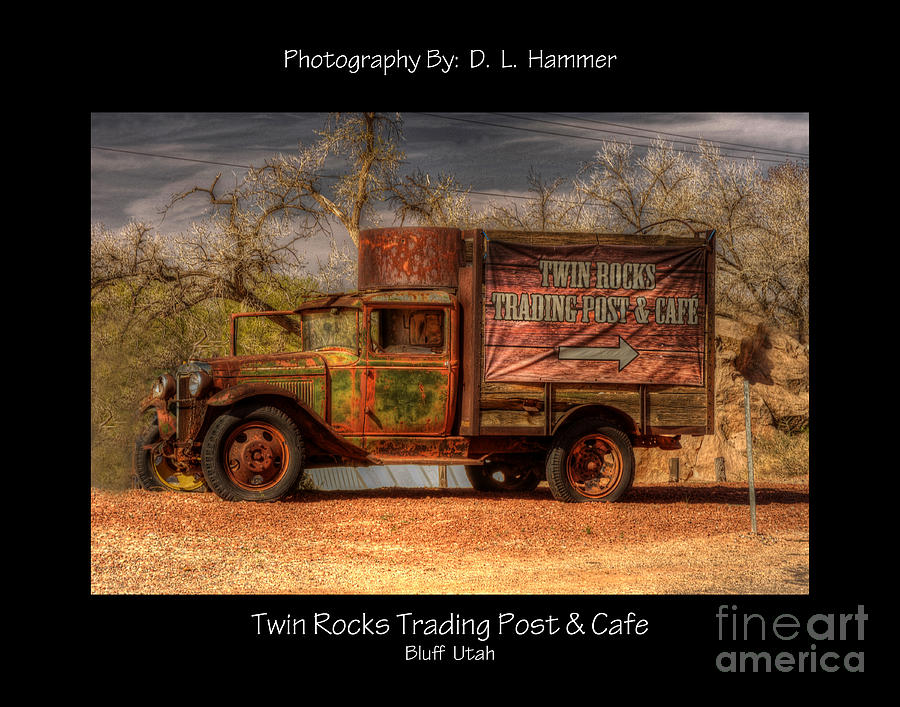 Twin Rocks Trading Post and Cafe Photograph by Dennis Hammer