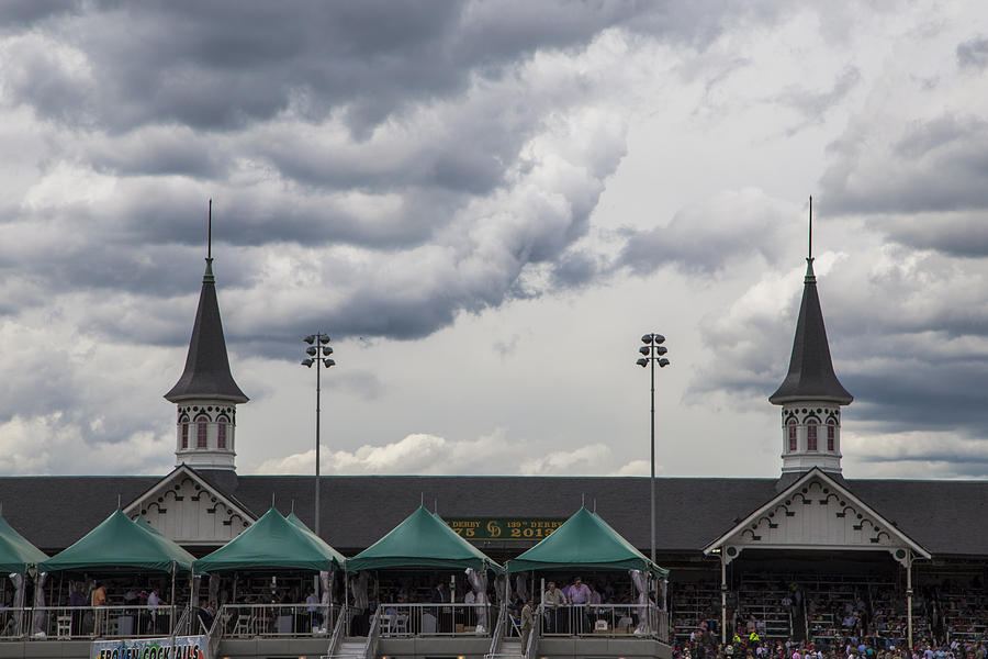 Twin Spires at Churchill Downs  Photograph by John McGraw