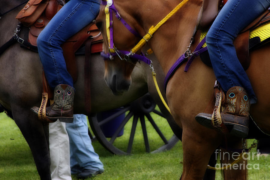 Cowgirls Photograph - Twins by Steven Digman Cowgirls Photograph - Twins by Steven Digman